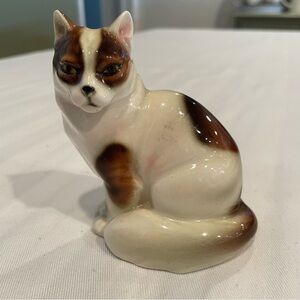 Vintage Keramos Cat Figurine Vienna Austria Austrian